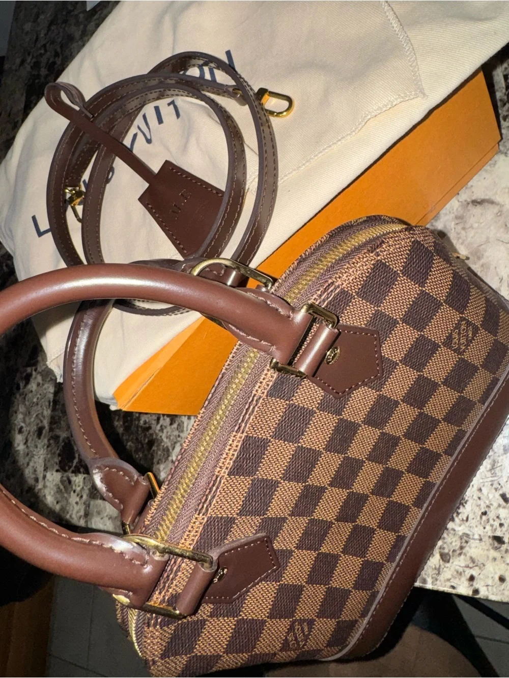 Louis Vuitton Alma BB Damier Ebene